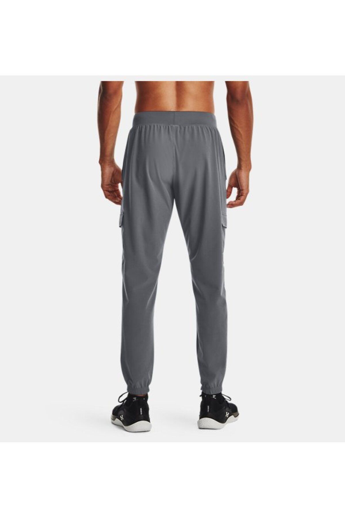 شلوار گرمکن ورزشی خاکستری مردانه لباس باری بافندگی UA Six شش 1380358 012 Under Armour