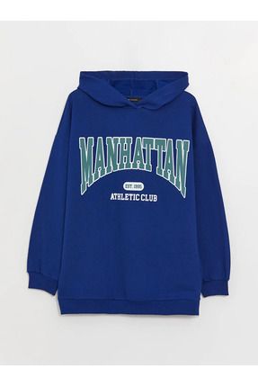 LC Waikiki LCW Casual Bask l Uzun Kollu Oversize Kad n Hoodie Fiyat Yorumlar Trendyol