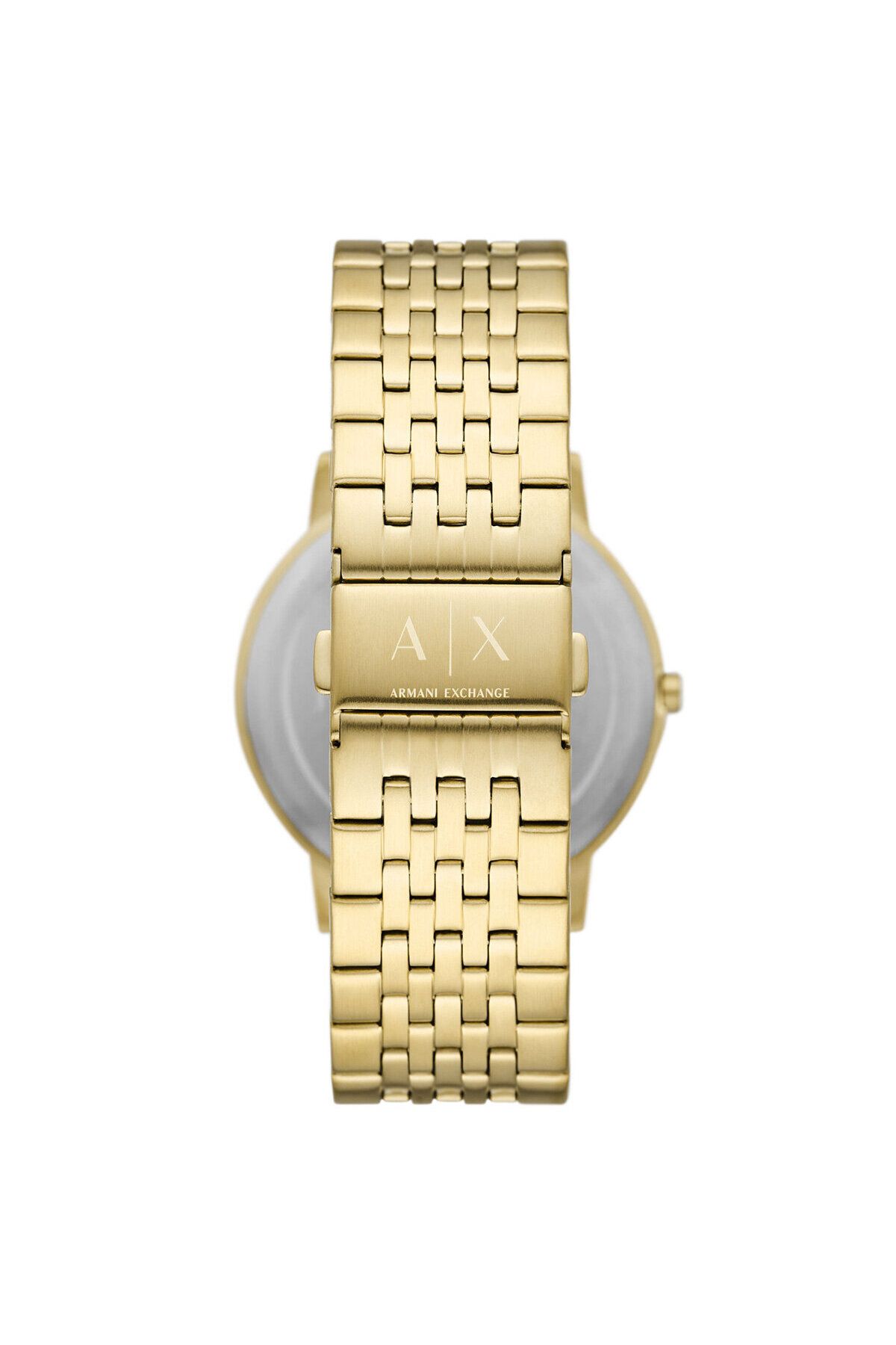 Gold armani hot sale exchange watches
