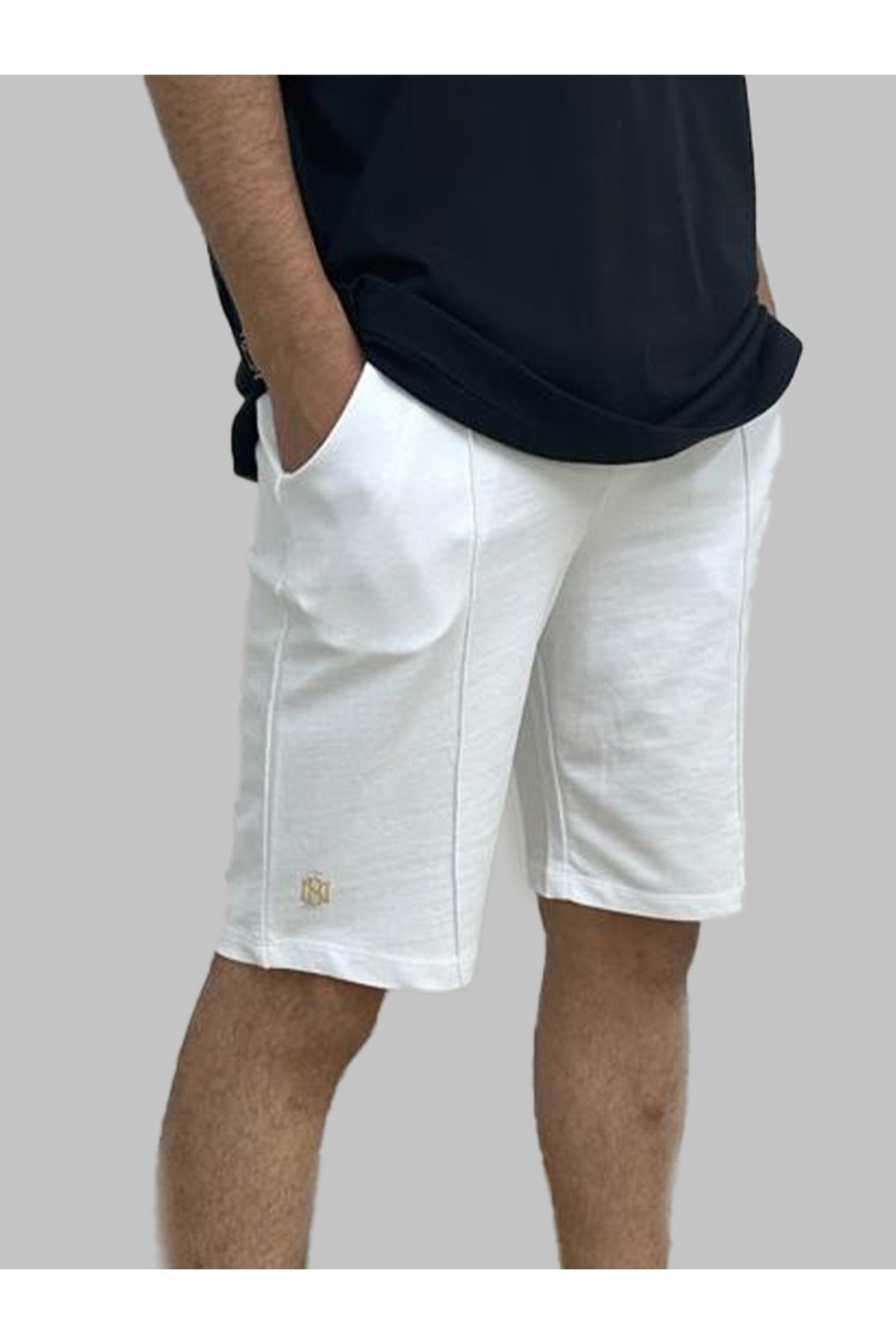 Man Of Man-Ribbed Stitched 2 Thread 100% Cotton Shorts 2