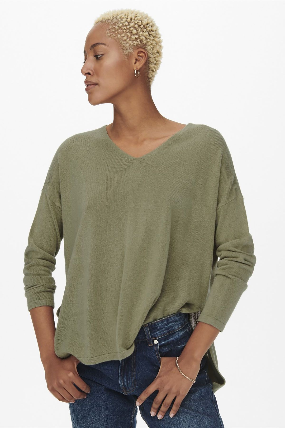 Only v shop neck pullover