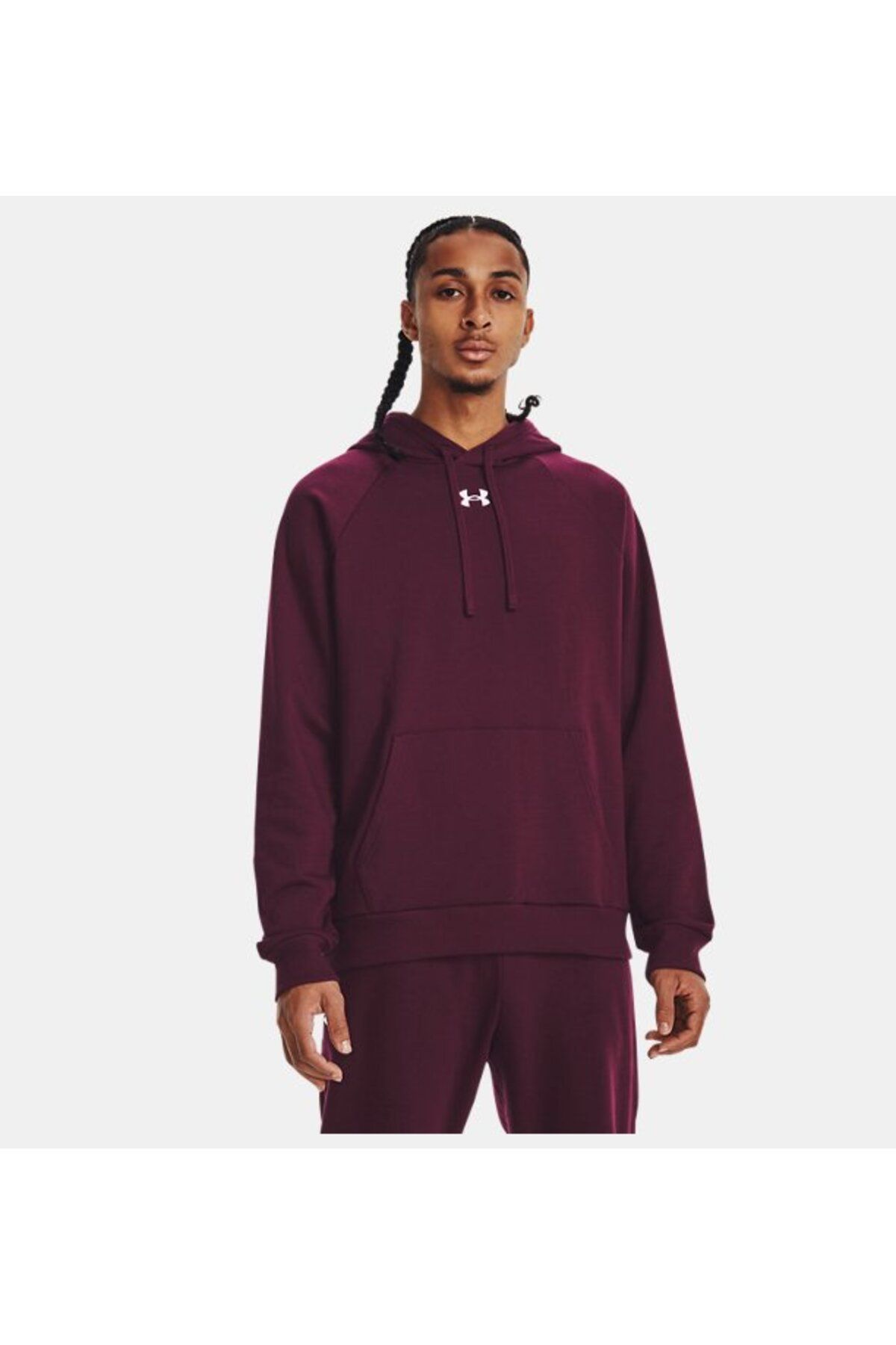 سویشرت ورزشی قرمز مردانه رقیب UA آقا اورجینال Under Armour