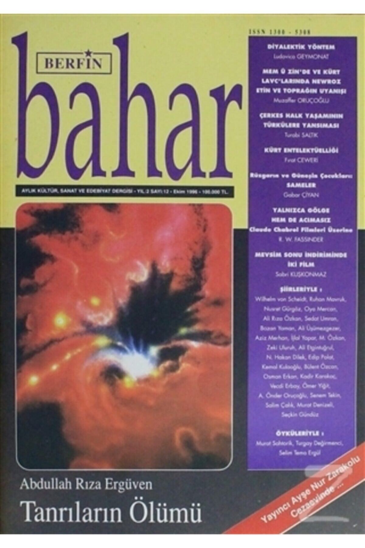 Berfin Bahar Aylık Kültür Sanat Ve Edebiyat Dergisi 2