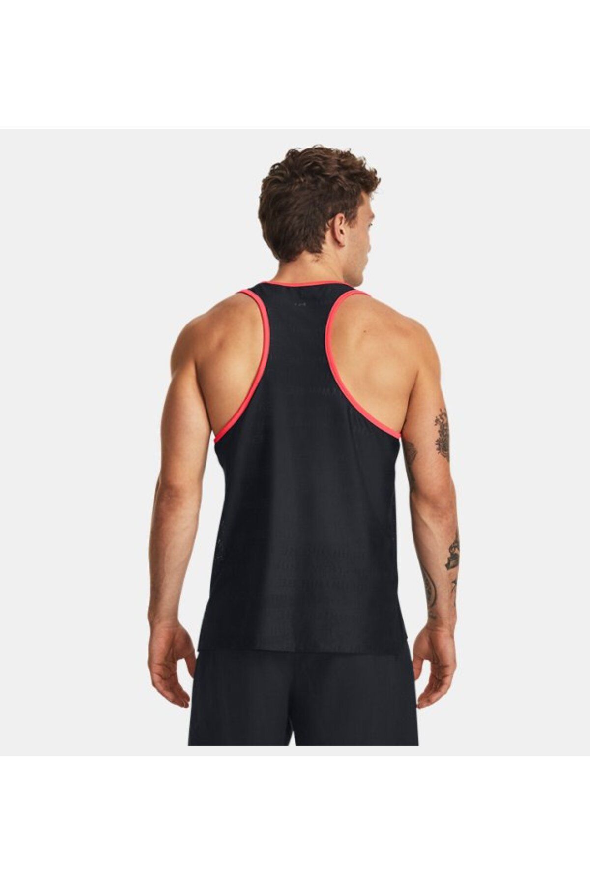 رکابی ورزشی مشکی مردانه UA در همه جا ورزشکار مجرد 1379292 001 رانینگ می شود Under Armour