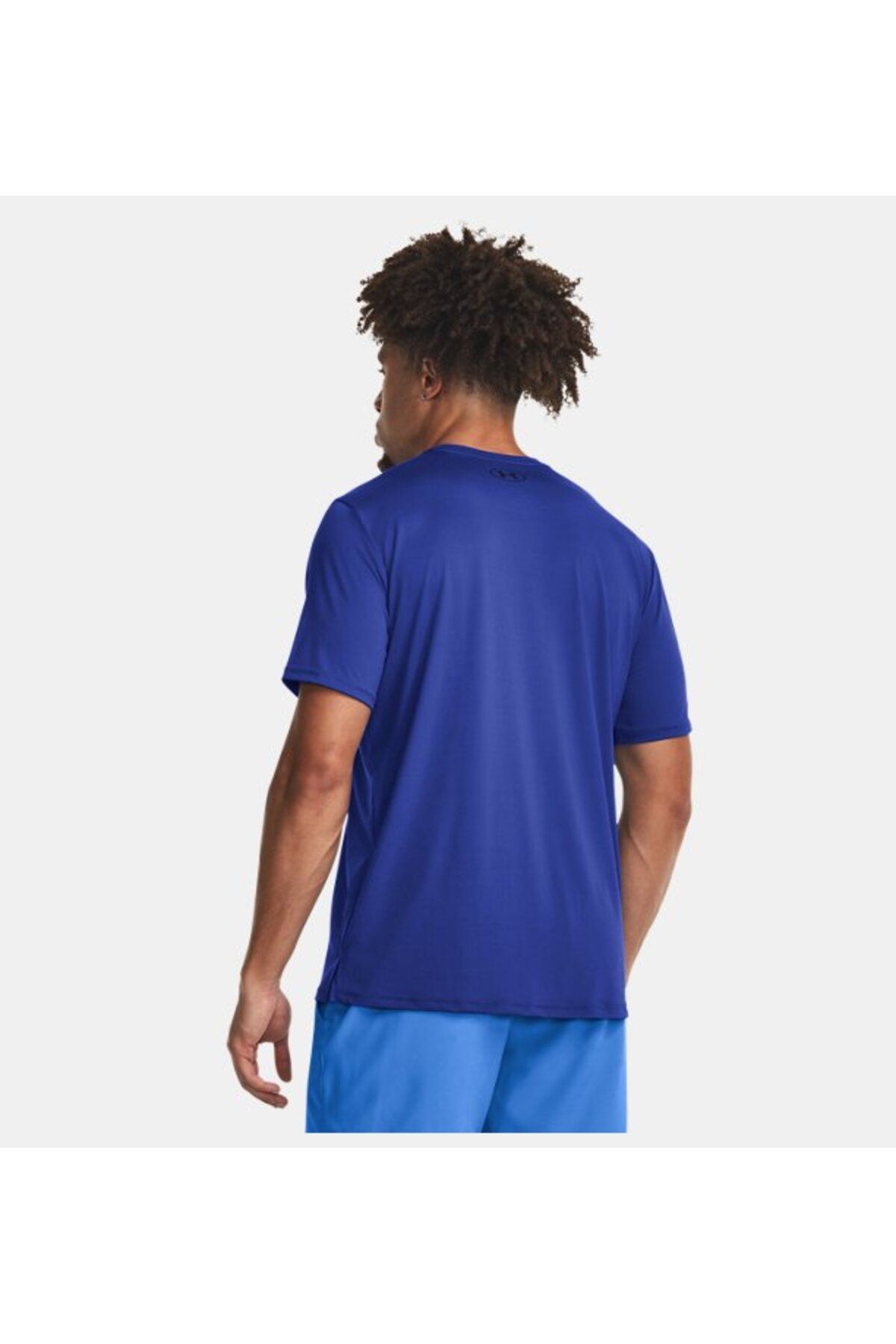 تی شرت آبی مردانه آستین کوتاه UA Rush ™ انرژی 1366138 400 Under Armour