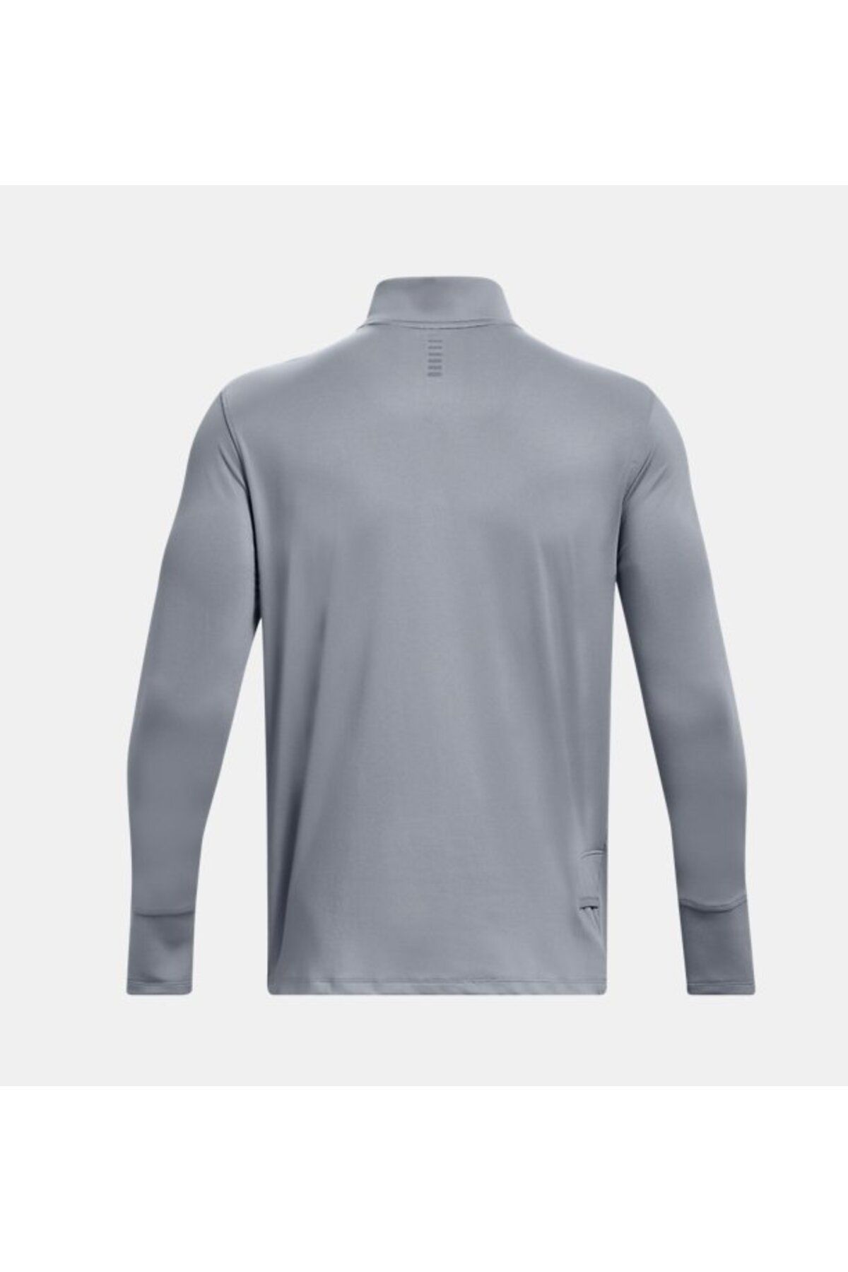 تی شرت ورزشی خاکستری مردانه واجد شرایط UA در ½ زیپ 1379288 035 Under Armour