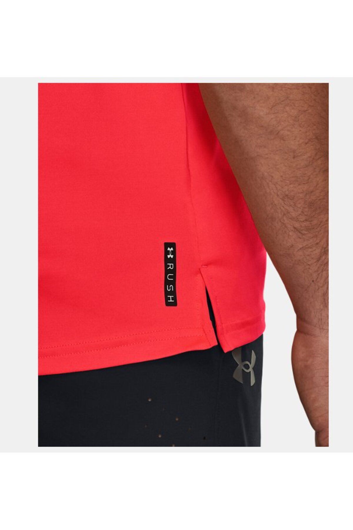 تی شرت قرمز مردانه آستین کوتاه انرژی 1366138 628 Under Armour