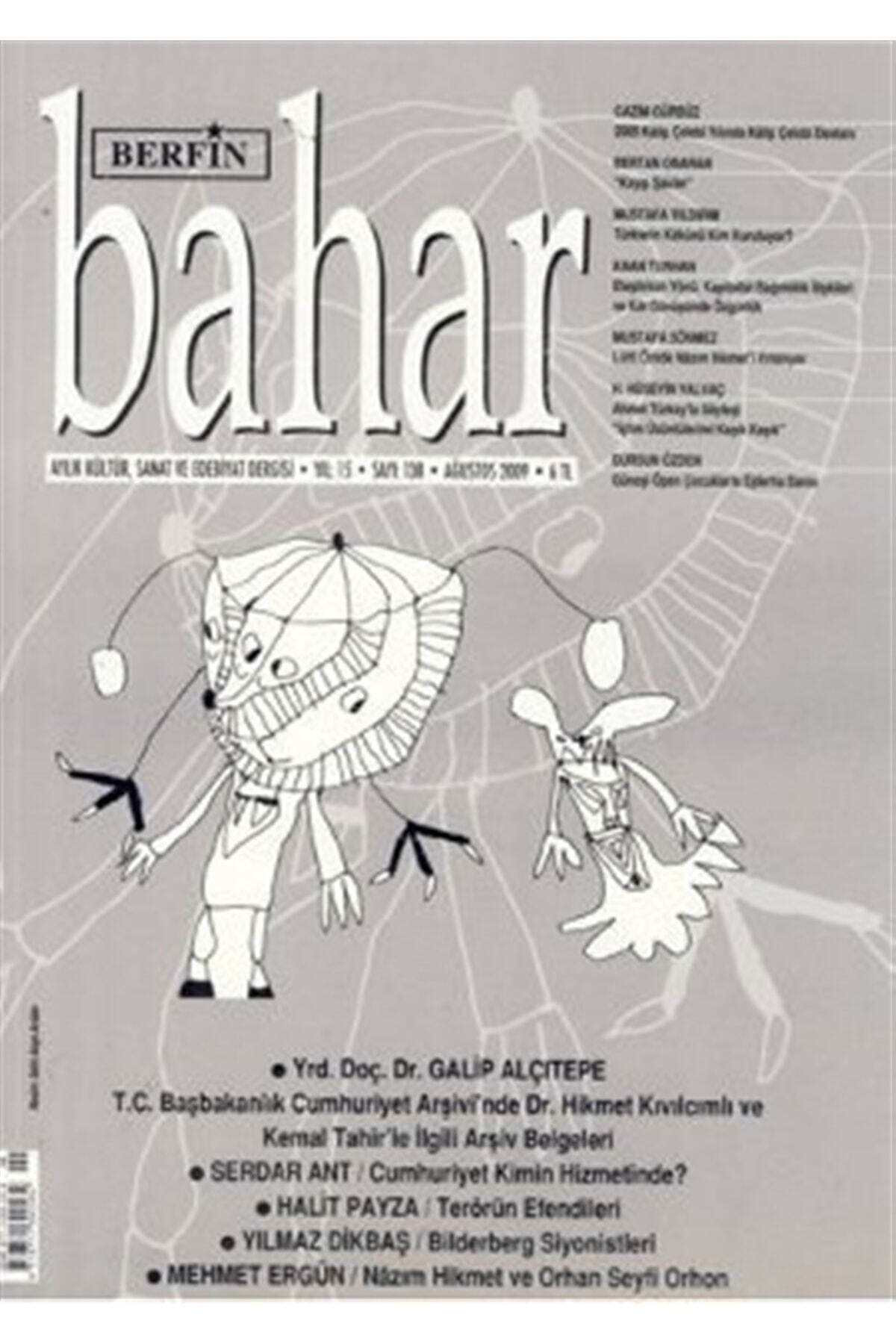 Berfin Bahar Aylık Kültür, Sanat Ve Edebiyat Dergisi 4
