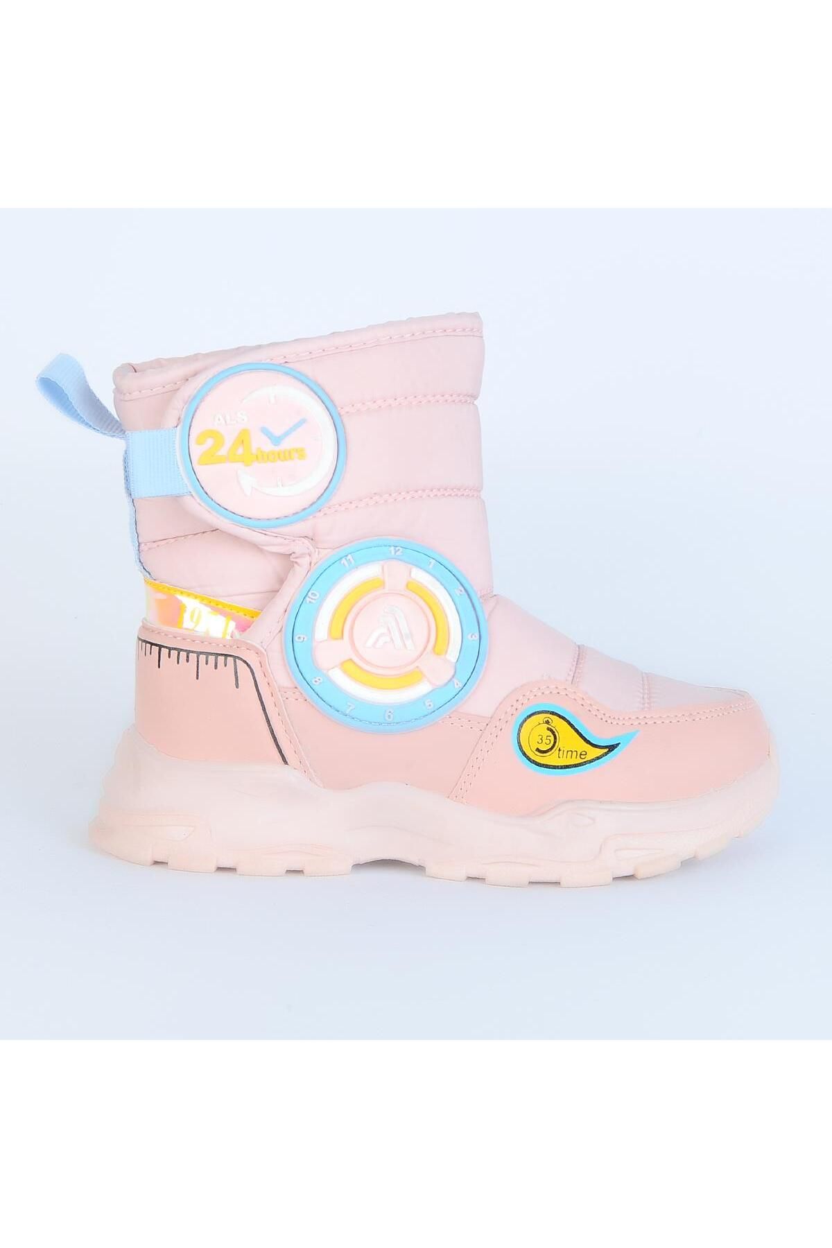 Ayakcenter Ankle Boots Pink Flat Trendyol