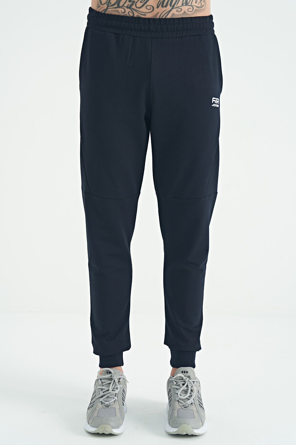Air Jones Nigel Navy Blue Standard Fit Men s Tracksuit Bottom 84916