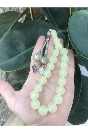 Doğan Silver Kedi Gözü Fosforlu Gece Yanan Tesbih