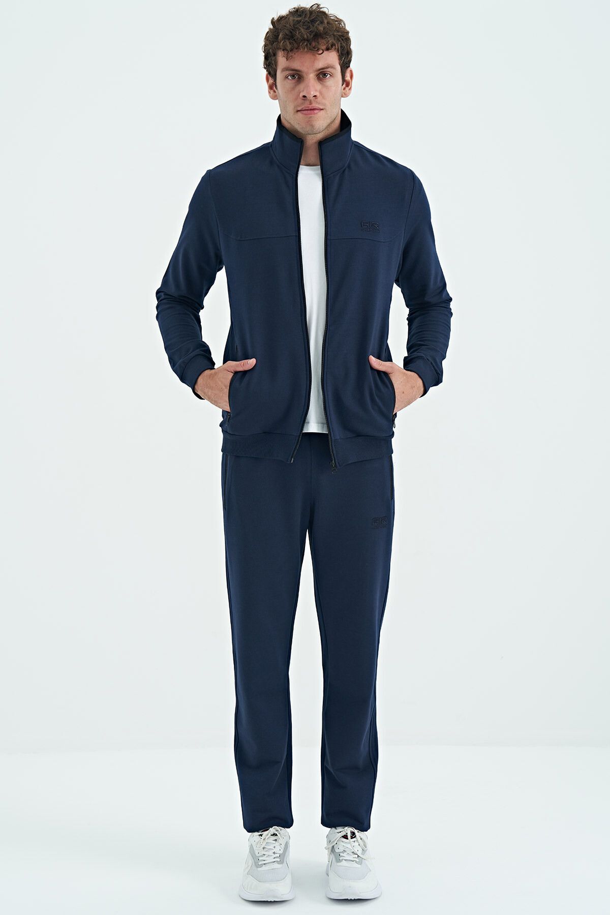 Air Jones Troy Indigo Standard Mold Men s Tracksuit 85196 Trendyol