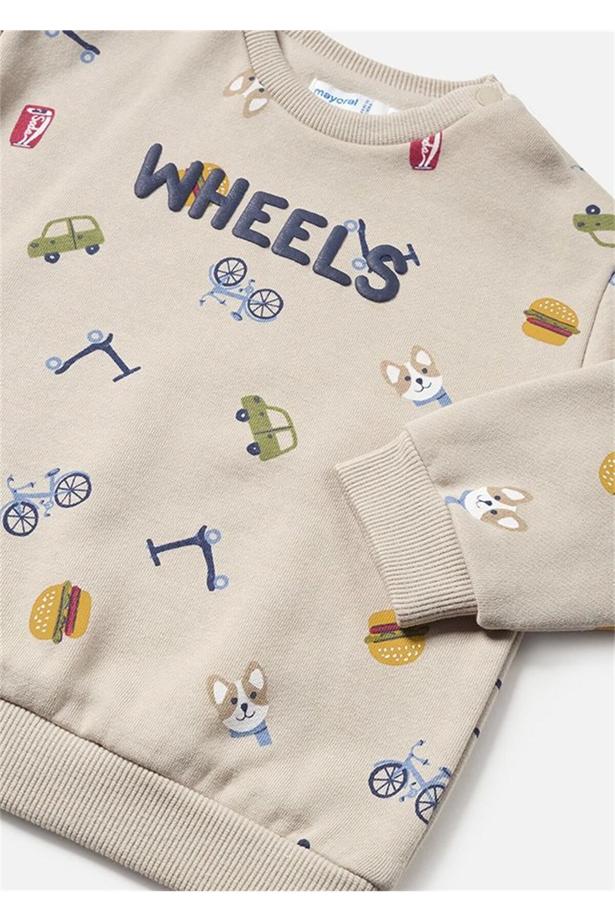 Mayoral Erkek Bebek Baskılı Kazak Bej 2431 fotoğrafı 4 (önizleme)