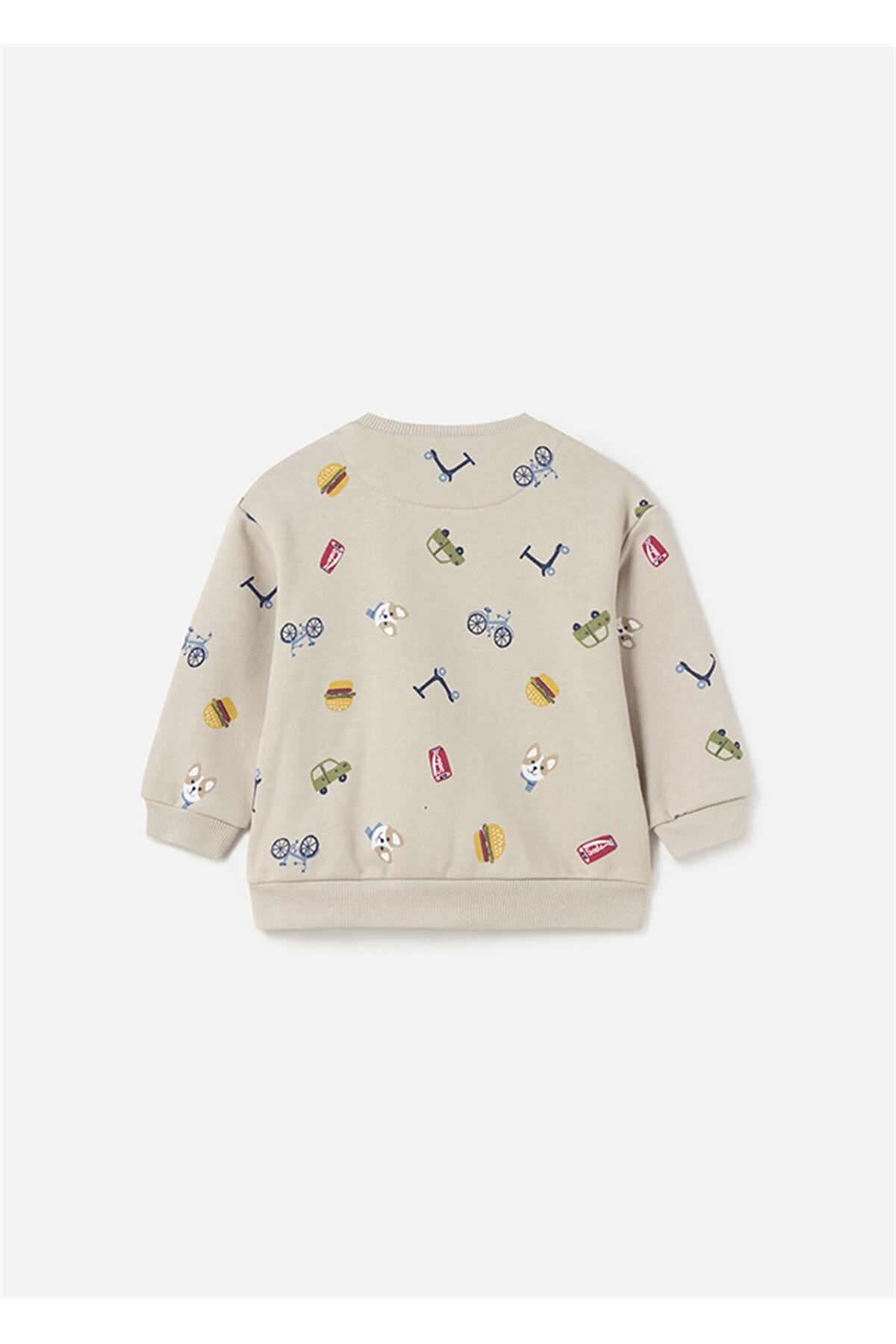 Mayoral Erkek Bebek Baskılı Kazak Bej 2431 fotoğrafı 3 (önizleme)