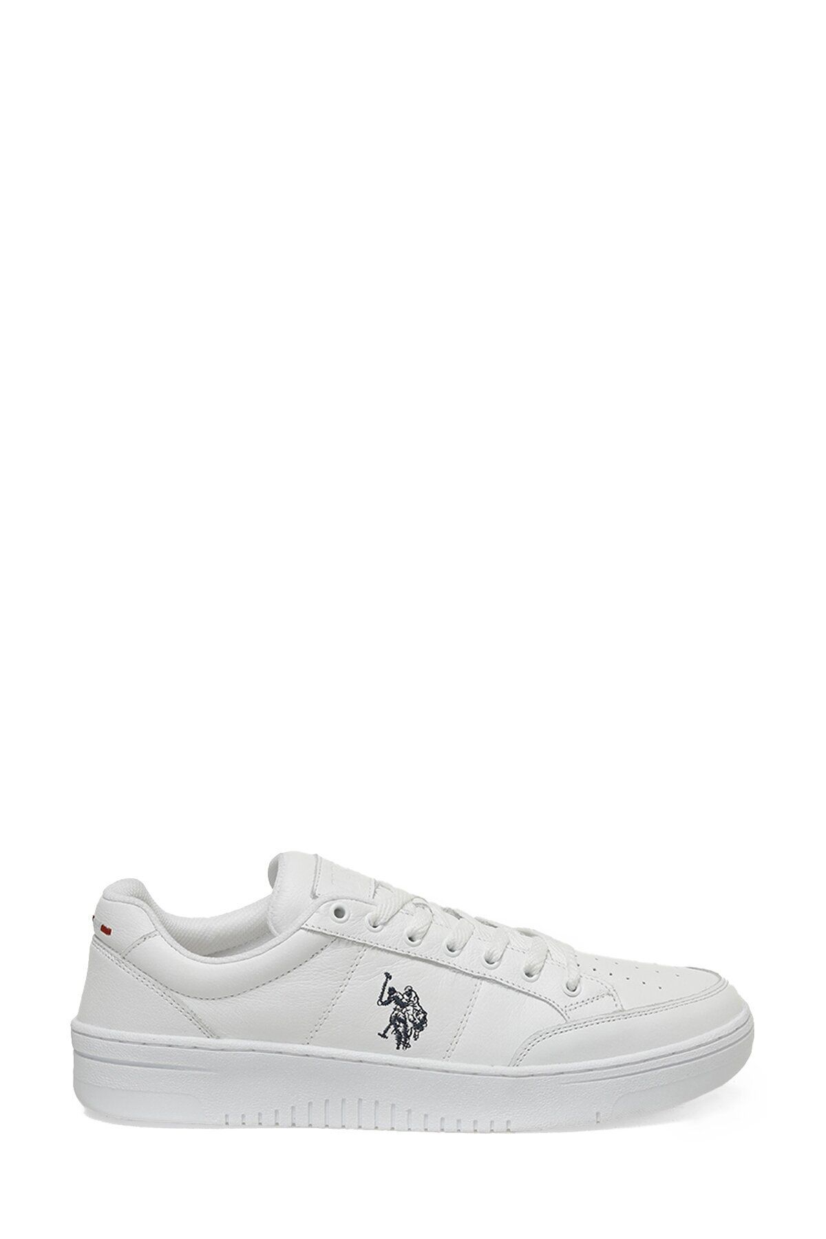 پایه. کفش کتانی چرم اصل Polo Assn کفش مردانه