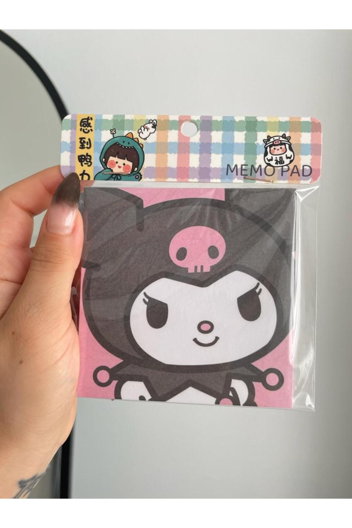 Planet Butik-Dark Rabbit Dog Memo Pad Square Notepad 4
