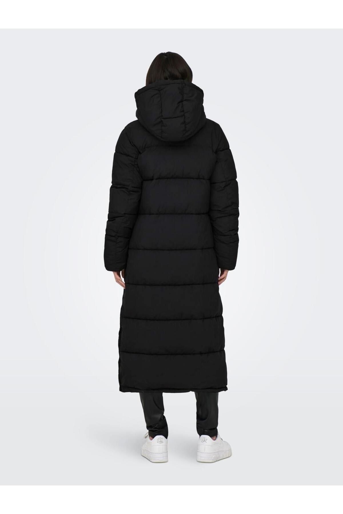 Only Onlann Premium Puffer Coat X-Long Otw Women's Coat - Trendyol