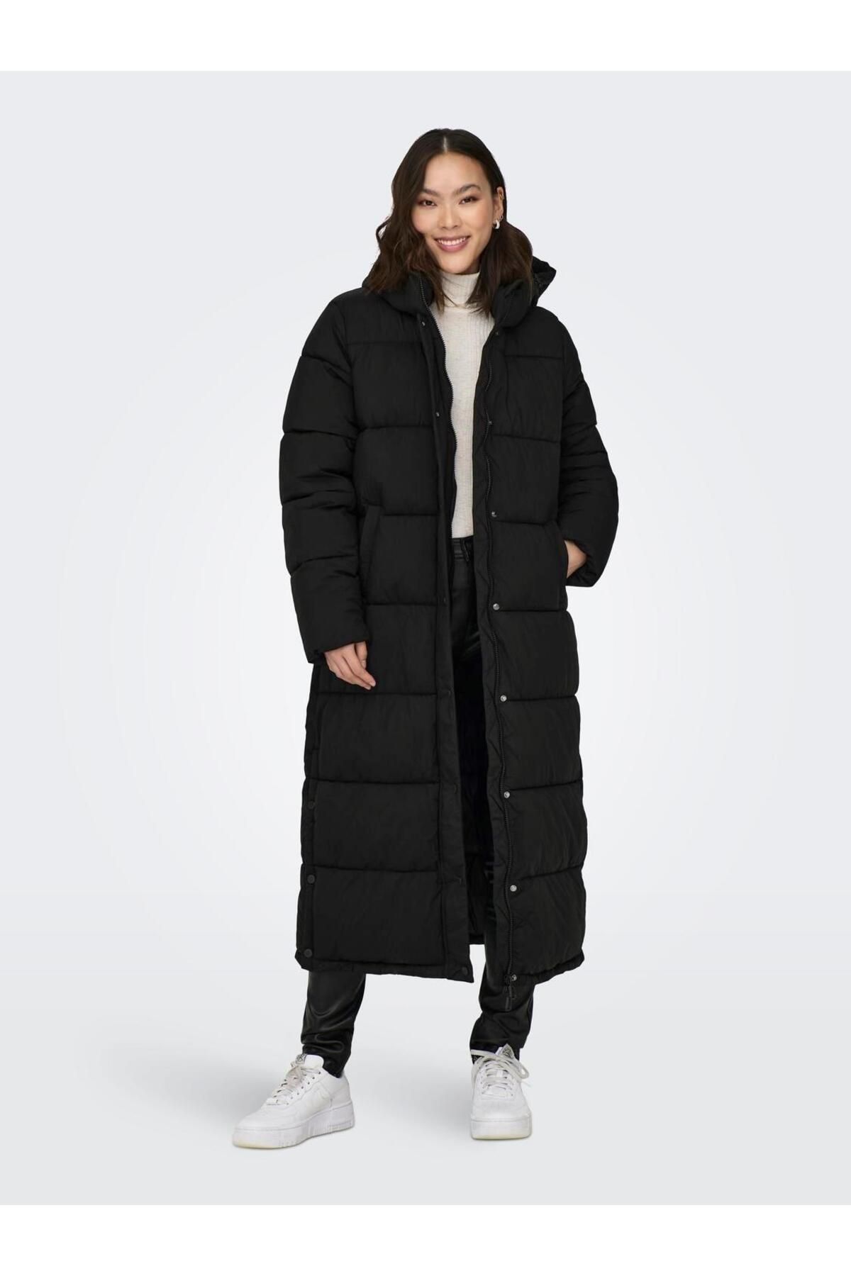 Only Onlann Women\'s Coat Coat Otw X-Long Trendyol - Puffer Premium