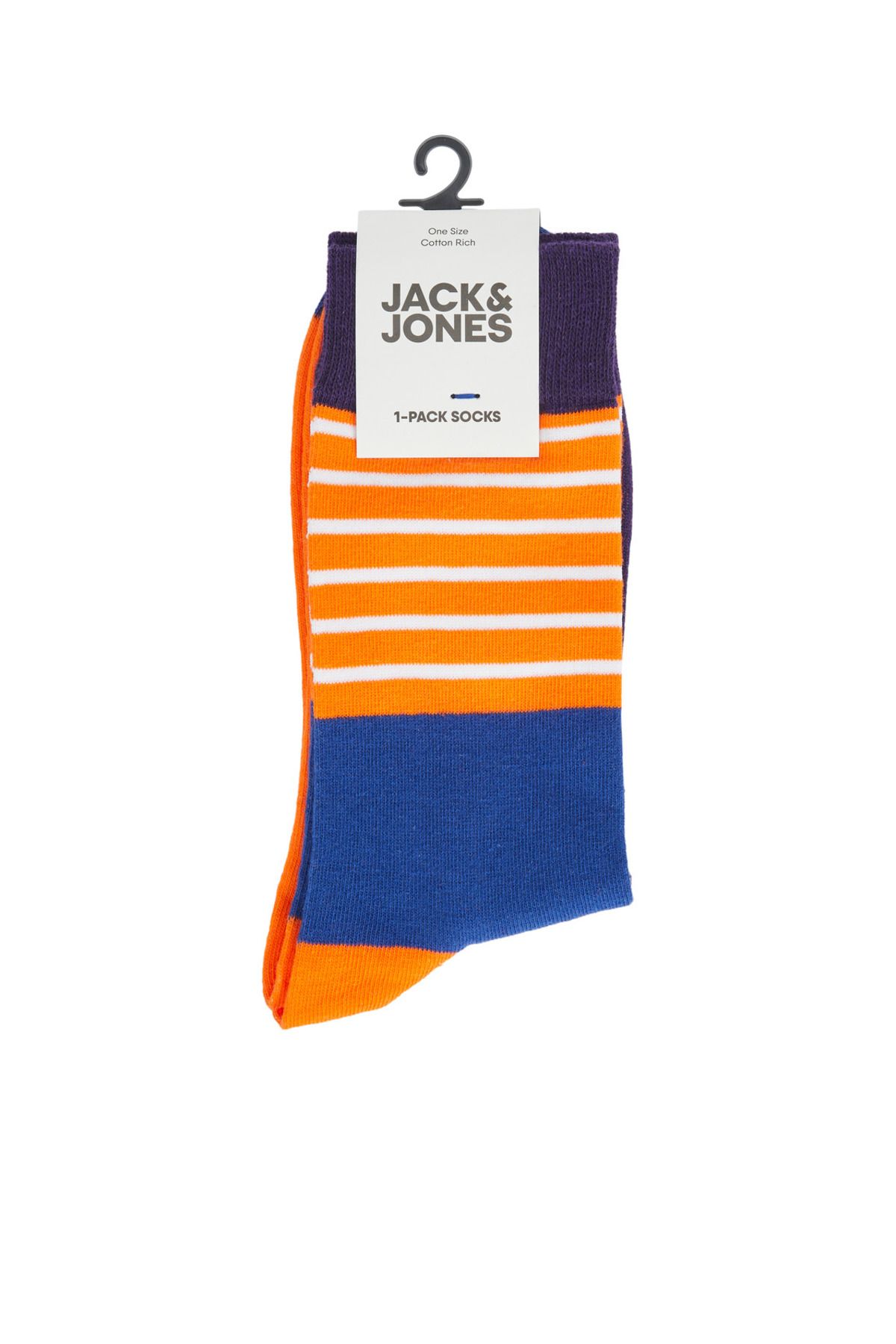 جوراب تک رنگ بلوک و راه راه - رنگی Jack & Jones