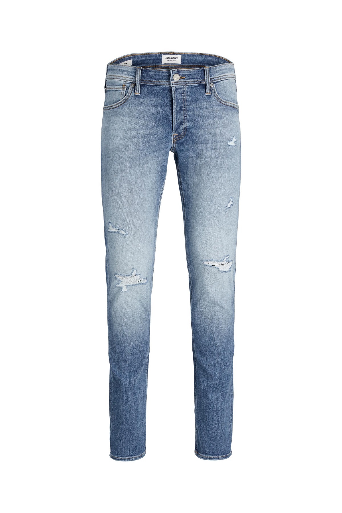 شلوار جین مردانه راسته فاق نرمال | جک اند جونز Jack & Jones 12223503 - تصویر 8