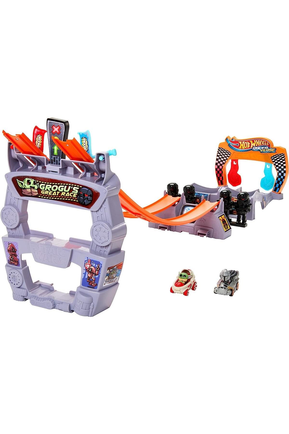 Genel Markalar Hot Wheels RacerVerse Star Wars 2 Ara l Pist Seti HPL32