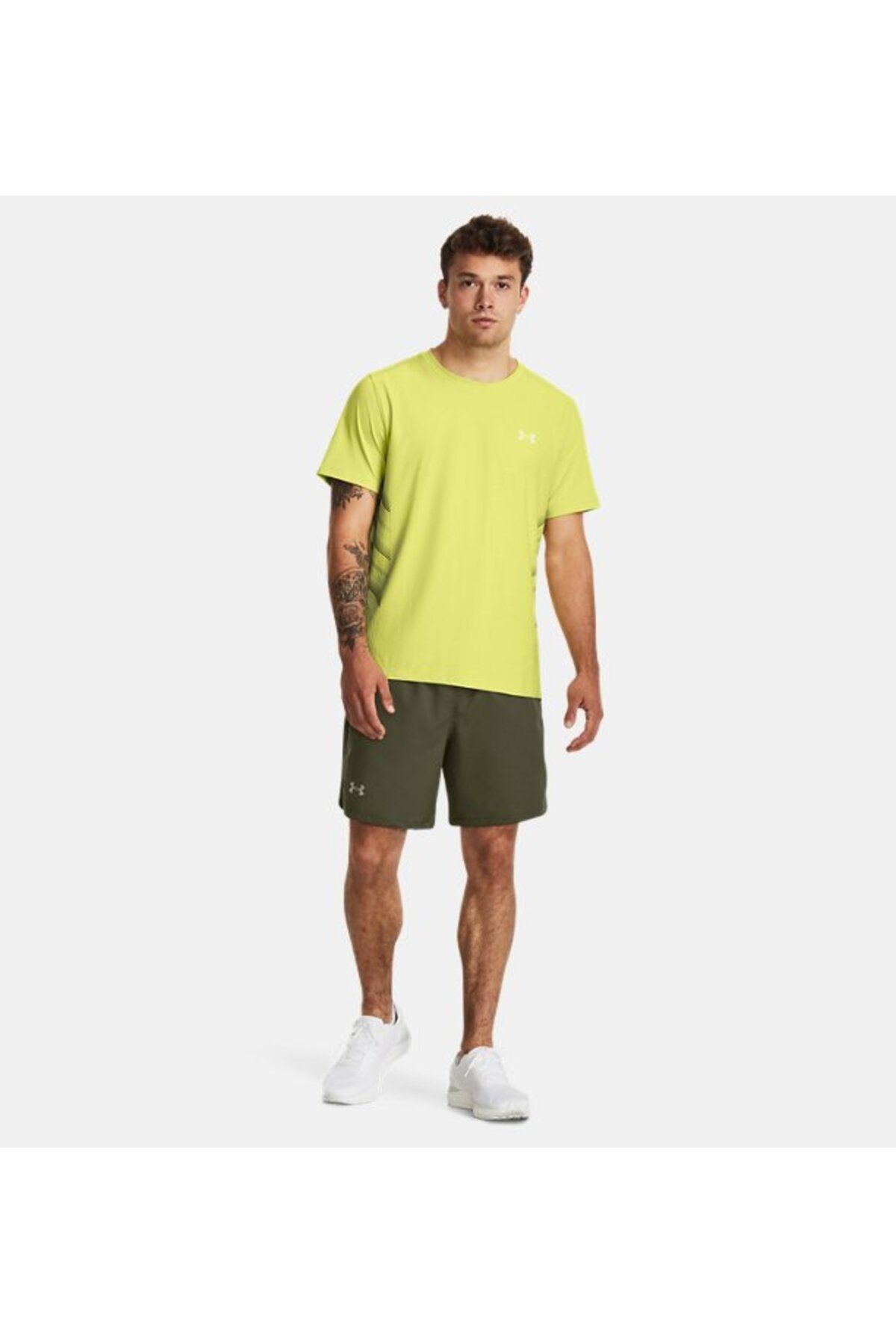 تی شرت زرد مردانه آستین کوتاه لیزر 1376518 743 Under Armour