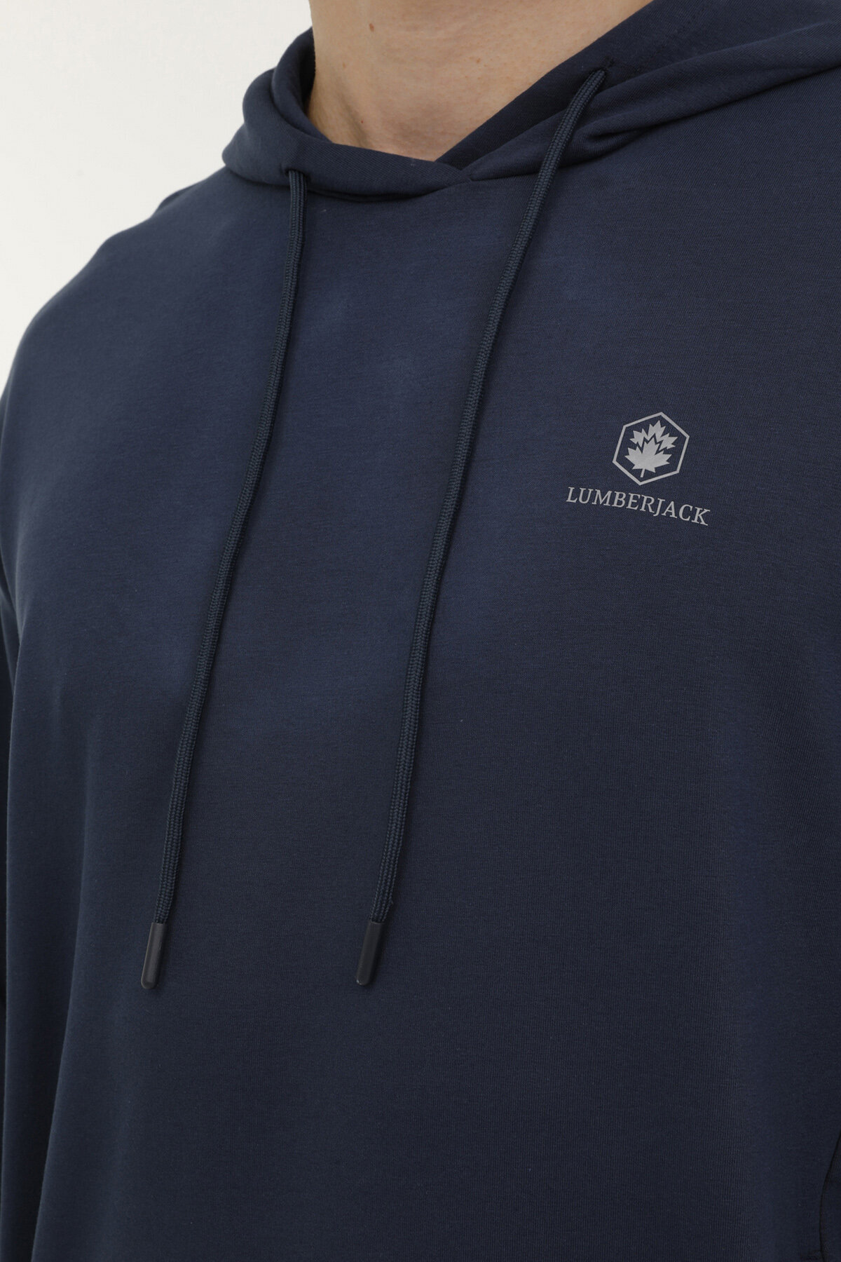 سویشرت مردانه راسته  آستین استاندارد | لامبرجک Lumberjack M-SN73 BASIC HOODIE 2PR - تصویر 4