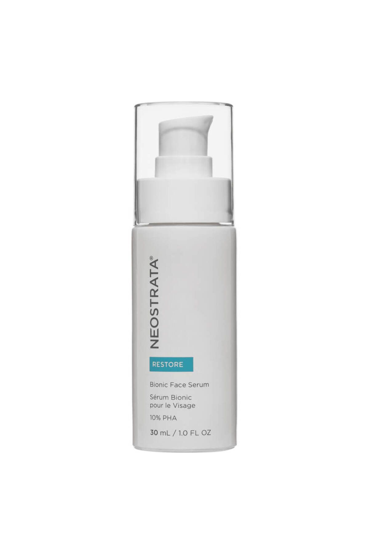 NeoStrata محصول بازسازی مکثی مرطوب کننده، سرم صورتی بیونیک با درخشندگی و زنده‌ایی فعلی 30 میلی‌لیتر