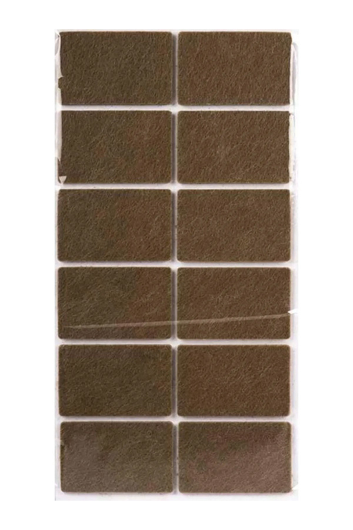Adhesive Chair, Table, Armpit Parquet Protection Felt 3.5 Cm X 5.5 Cm 12 Pieces Rectangular Felt