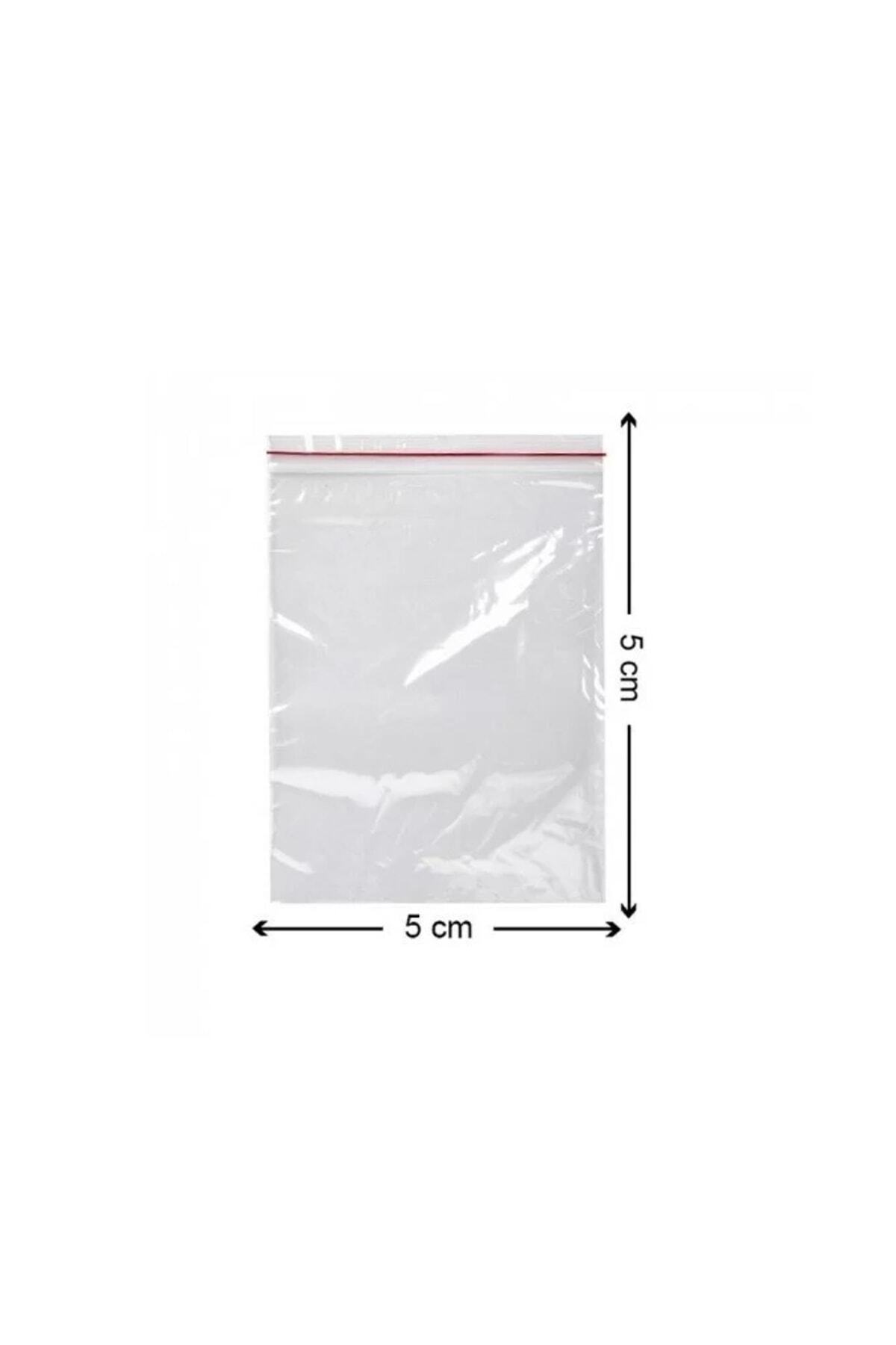 Kilitli Torba 5x5 Cm 100'lü Kilitli Buzdolabı Poşeti Şeffaf Kilitli Poşet Kilitli Saklama Poşeti — Koksal Pack — Buzdolabı Poşeti (4)