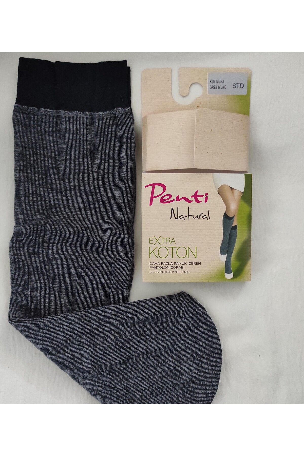 Penti-Extra Cotton Trouser Socks (PENTI COTTON Knee Socks) 3 PIECES 2