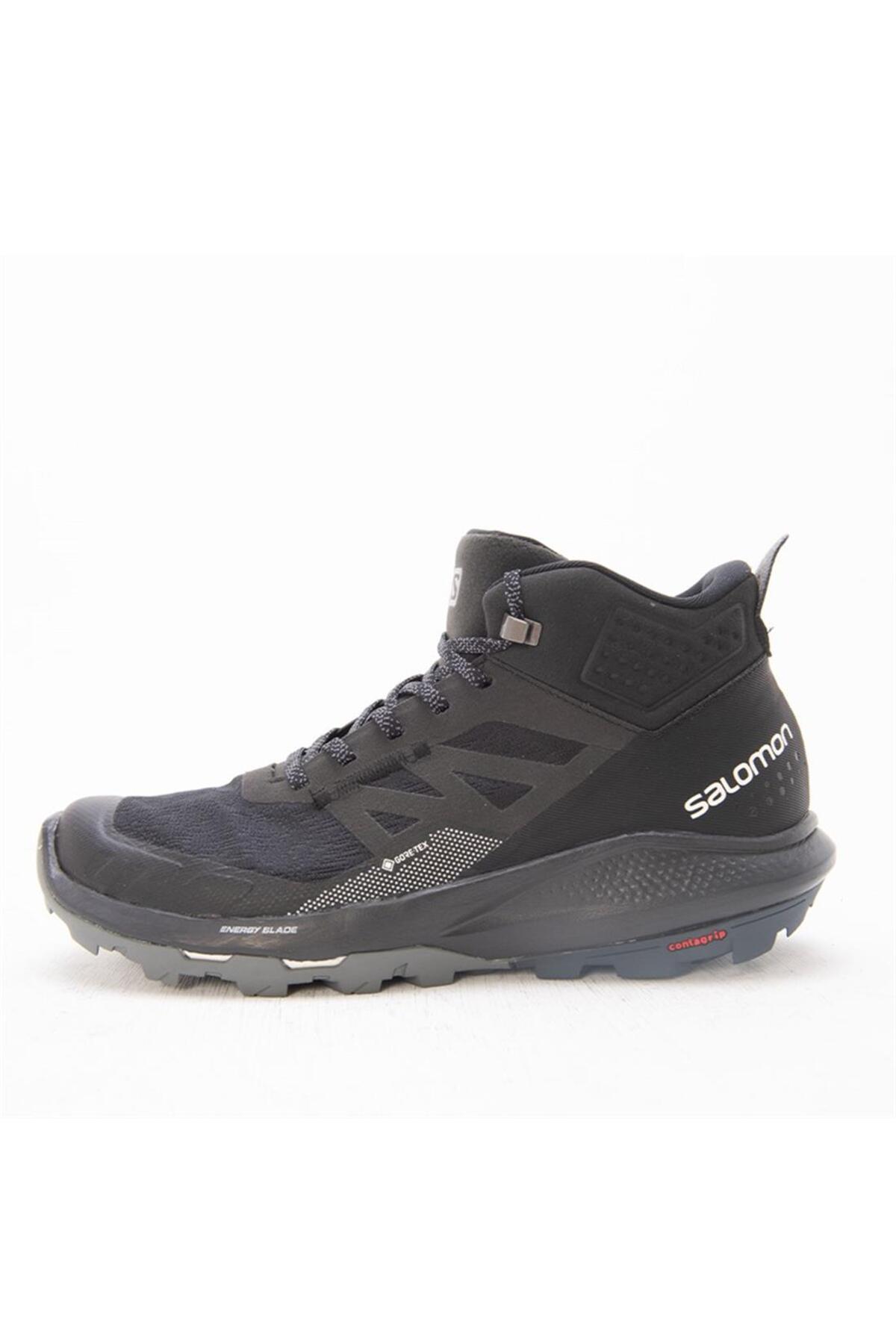 چکمه‌های فضای باز Outpulse Mid Gtx مشکی L415888 سالومون کفش بیرونی Salomon