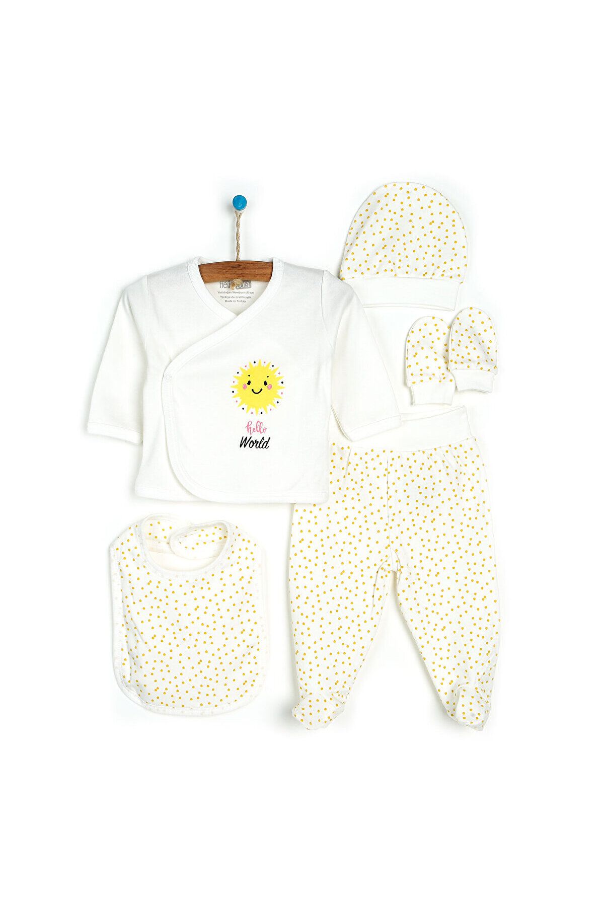 HelloBaby Newborn Baby Sunshine 5-Pece Sling Hospital Release Unisex ebebek Hello Baby