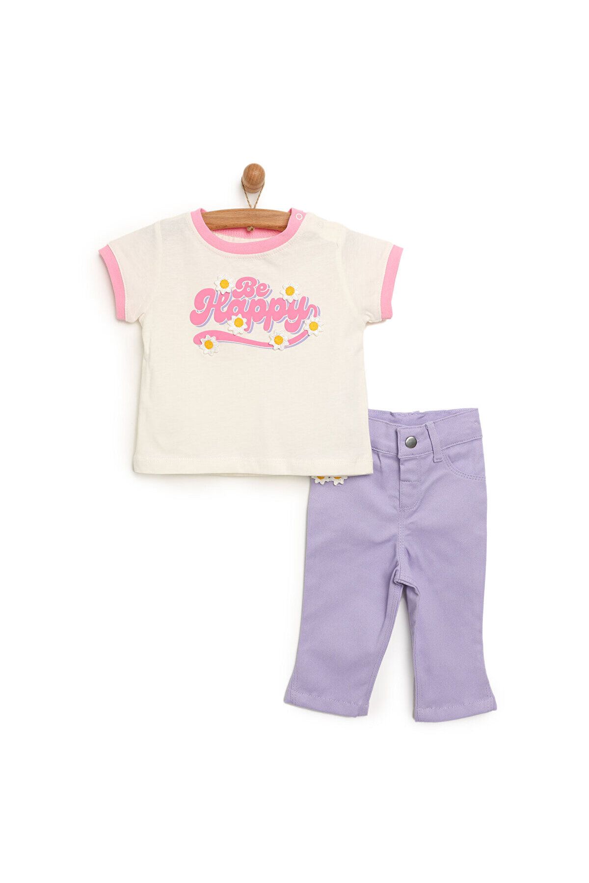 HelloBaby Flower Power Tshirt - شلوار دختر بچه ebebek Hello Baby
