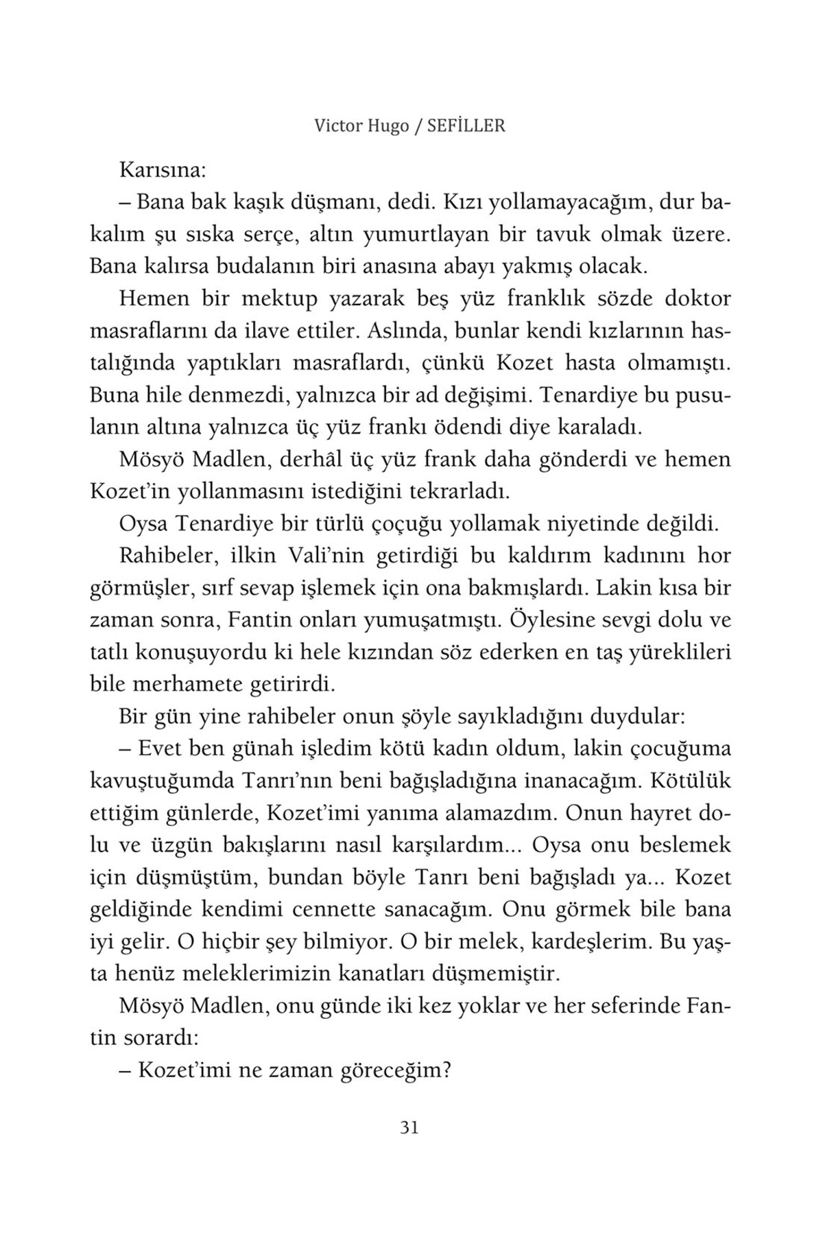 Sefiller (ince) 3