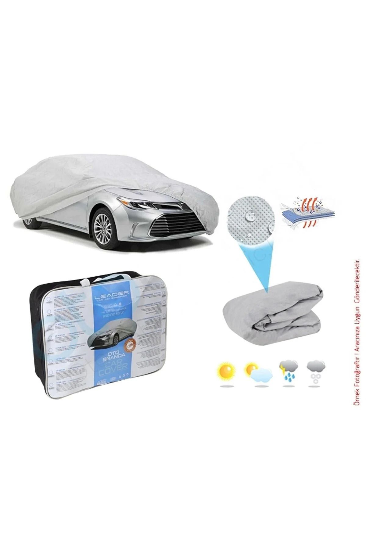 PlusOto Toyota Supra Compatible Car Tarpaulin, Vehicle Cover, Tent -  Trendyol