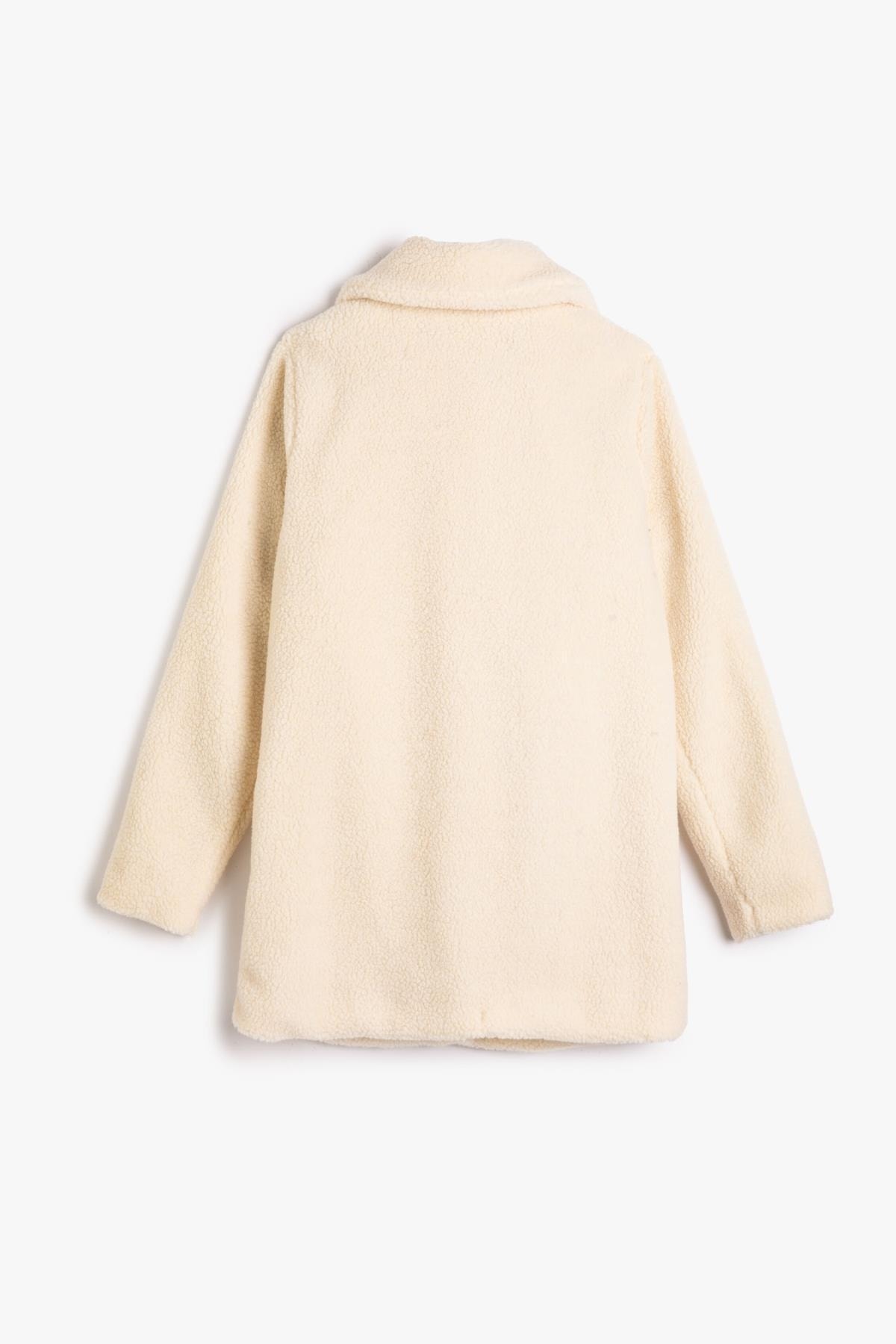 Koton Kız Çocuk Ekru Kaban fotoğrafı 2 (önizleme)