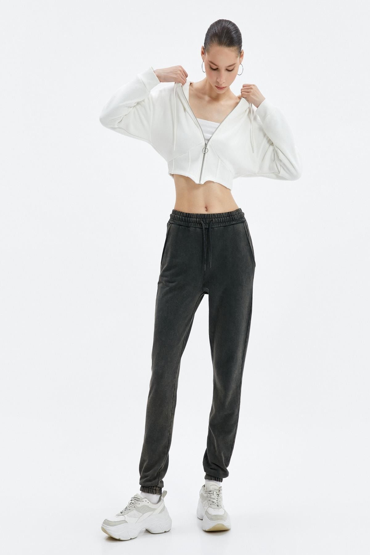 Koton-Braune Jogginghose für Damen 2
