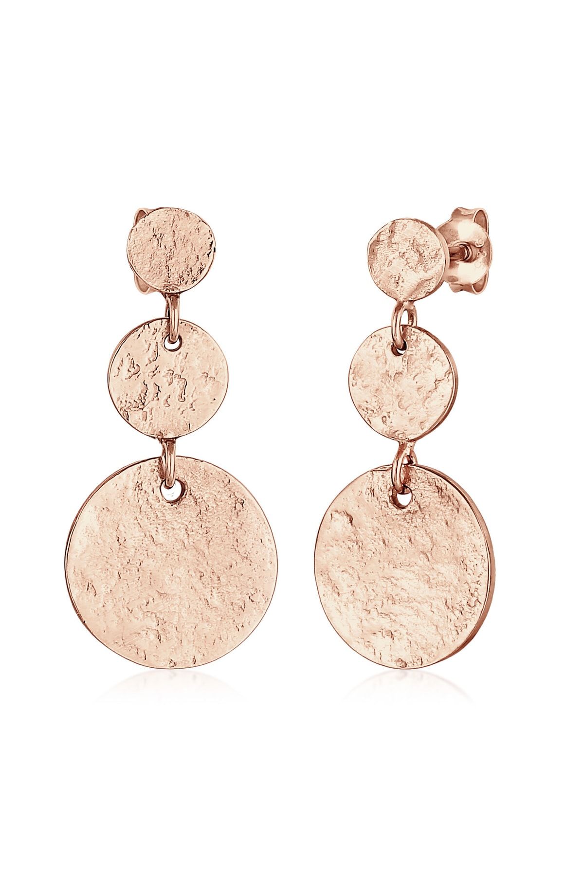 ELLI-Ohrringe Ohrhänger Plättchen Vintage Antik 925 Gümüş 1