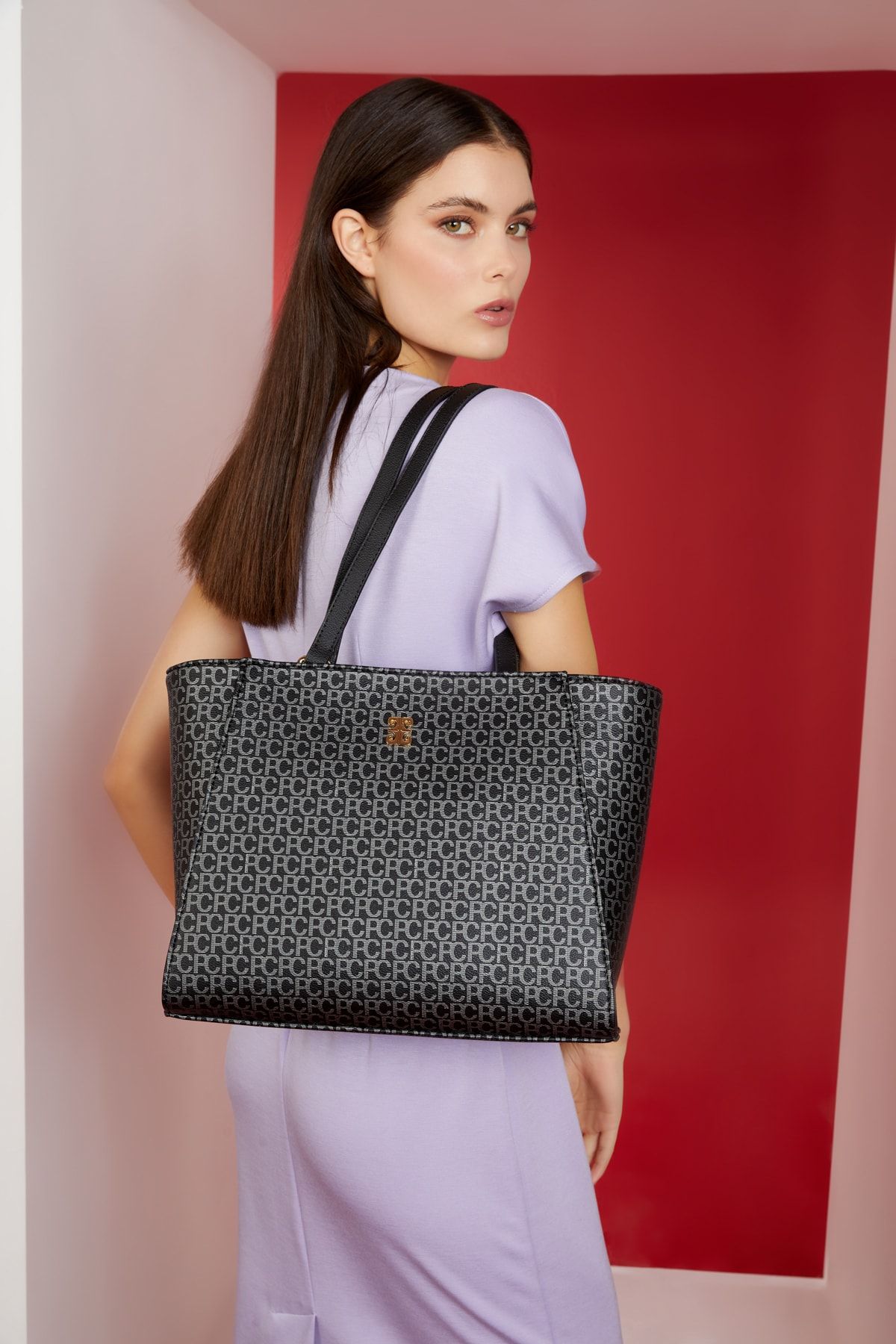 Pierre cardin tote bag store