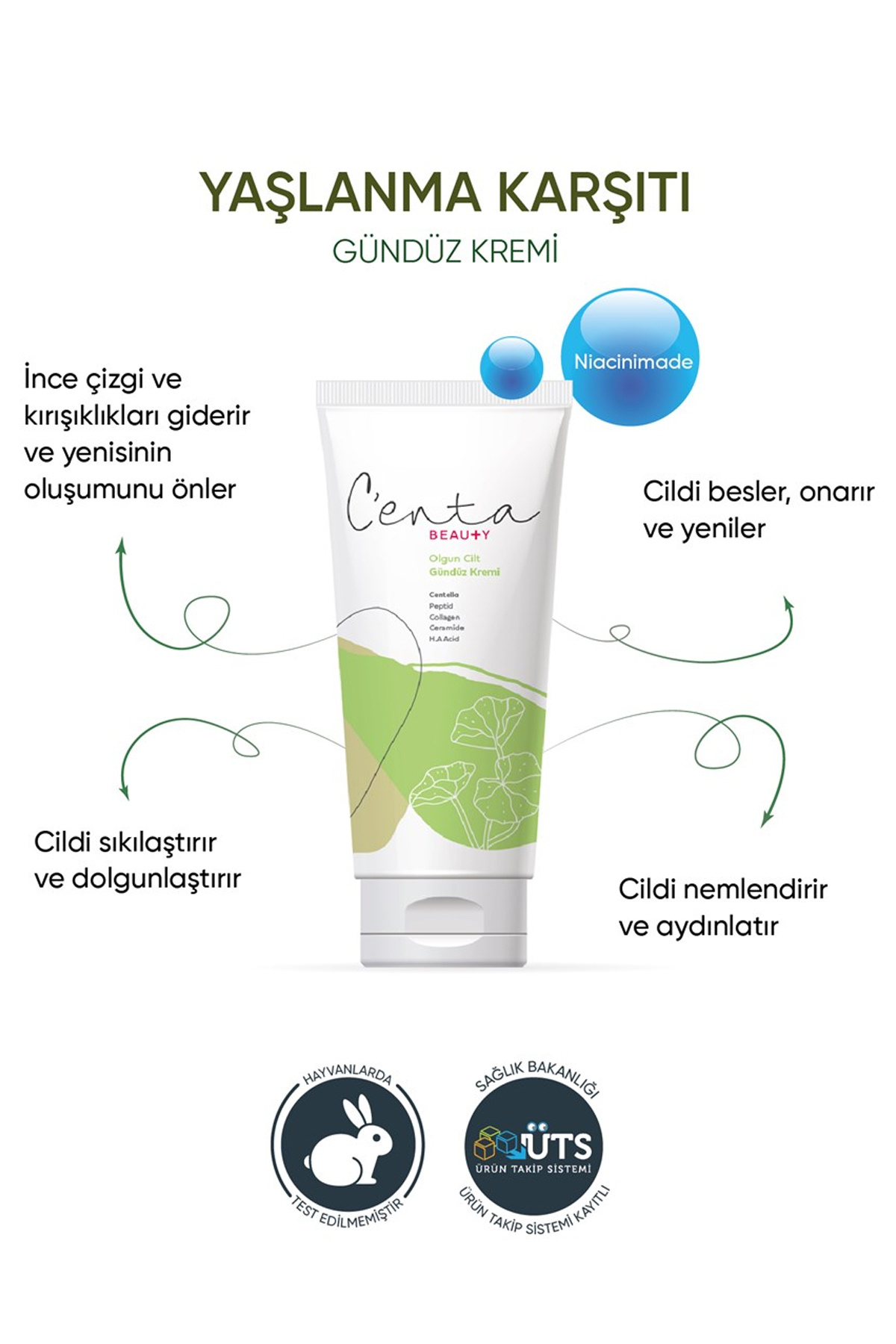 کرم صورت   C'enta Beauty | 8.68046E+12 اورجینال - تصویر 3