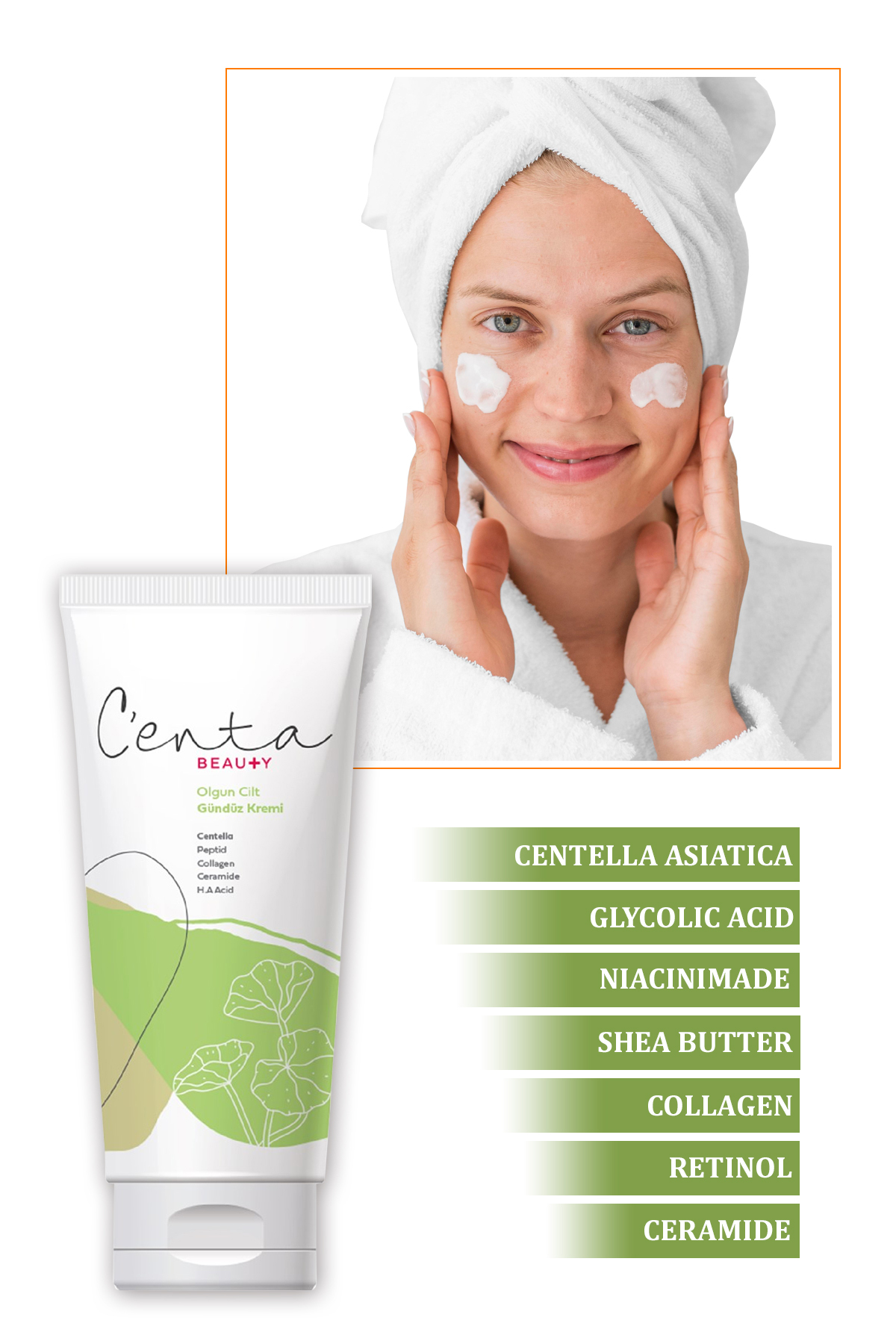 کرم صورت   C'enta Beauty | 8.68046E+12 اورجینال - تصویر 4