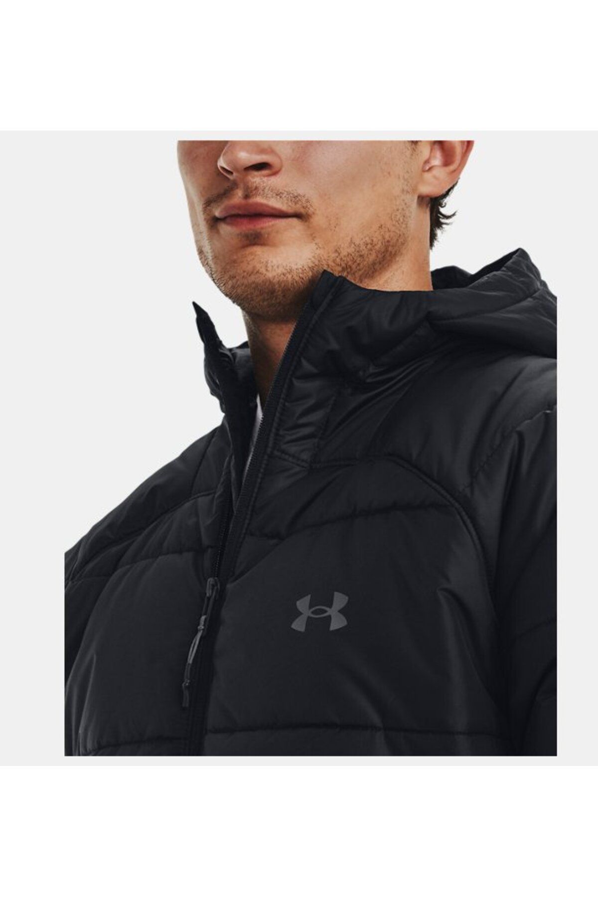 Under Armour Erkek UA Storm Insulated Kap onlu Mont 1380872 001