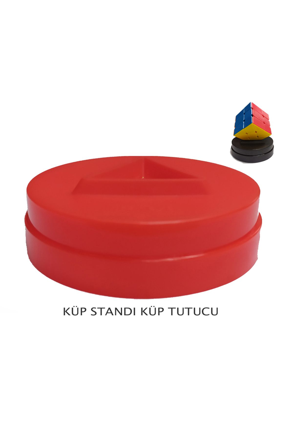 MRSTOYS-Rubik Cube Stand Intelligence Cube Stand Cube Holder 4 Pieces Set Different Colors Professional Decompression Stand 2