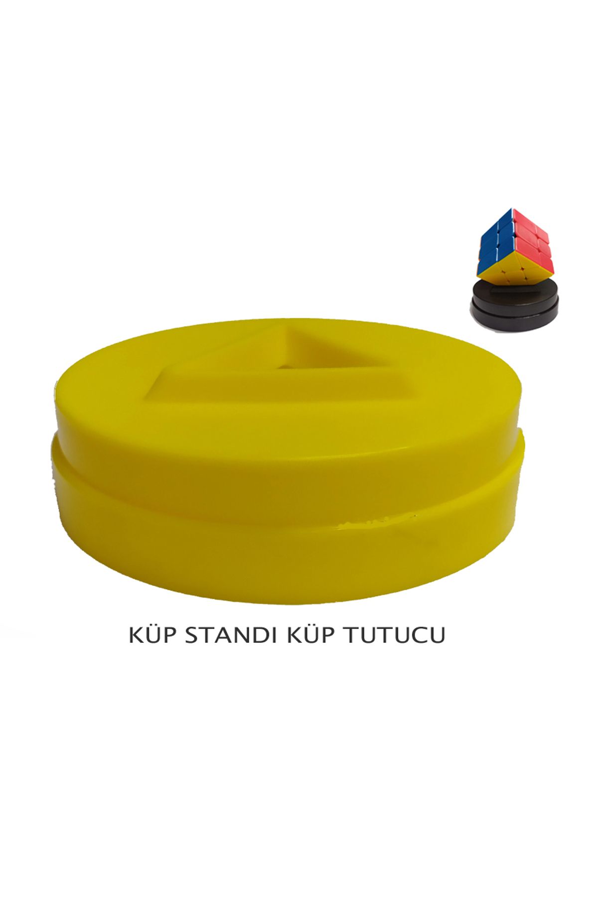 MRSTOYS-Rubik Cube Stand Intelligence Cube Stand Cube Holder 4 Pieces Set Different Colors Professional Decompression Stand 4