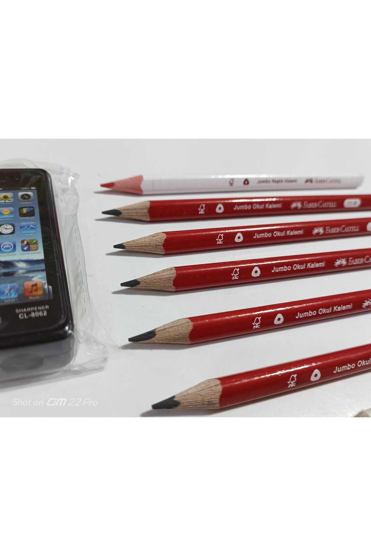 My First Pen Set Jumbo 5 1 Small Eraser Total 8 Pieces (with PEN SHAVING GIFT)