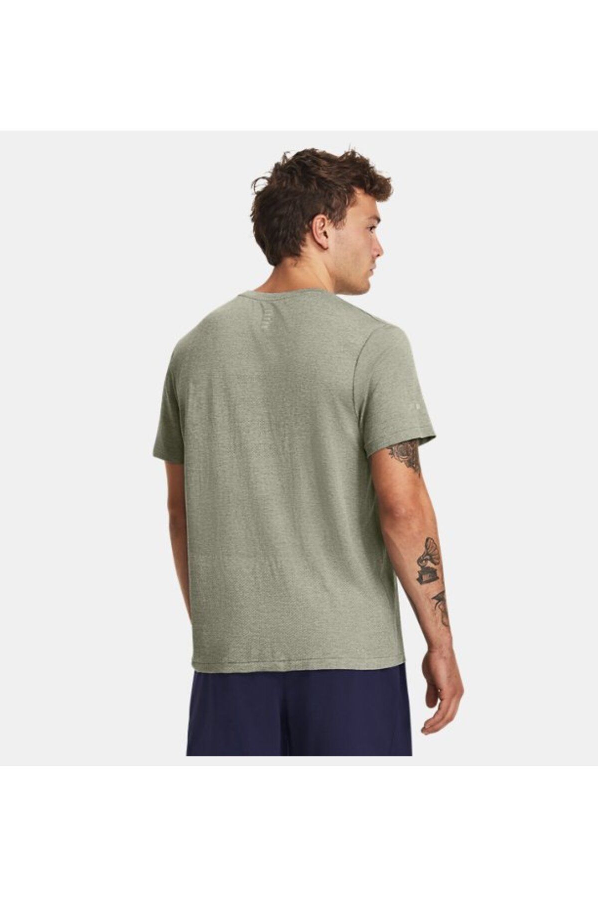 تی شرت نود مردانه بژ آستین کوتاه قدم توقف 1375692 504 Under Armour