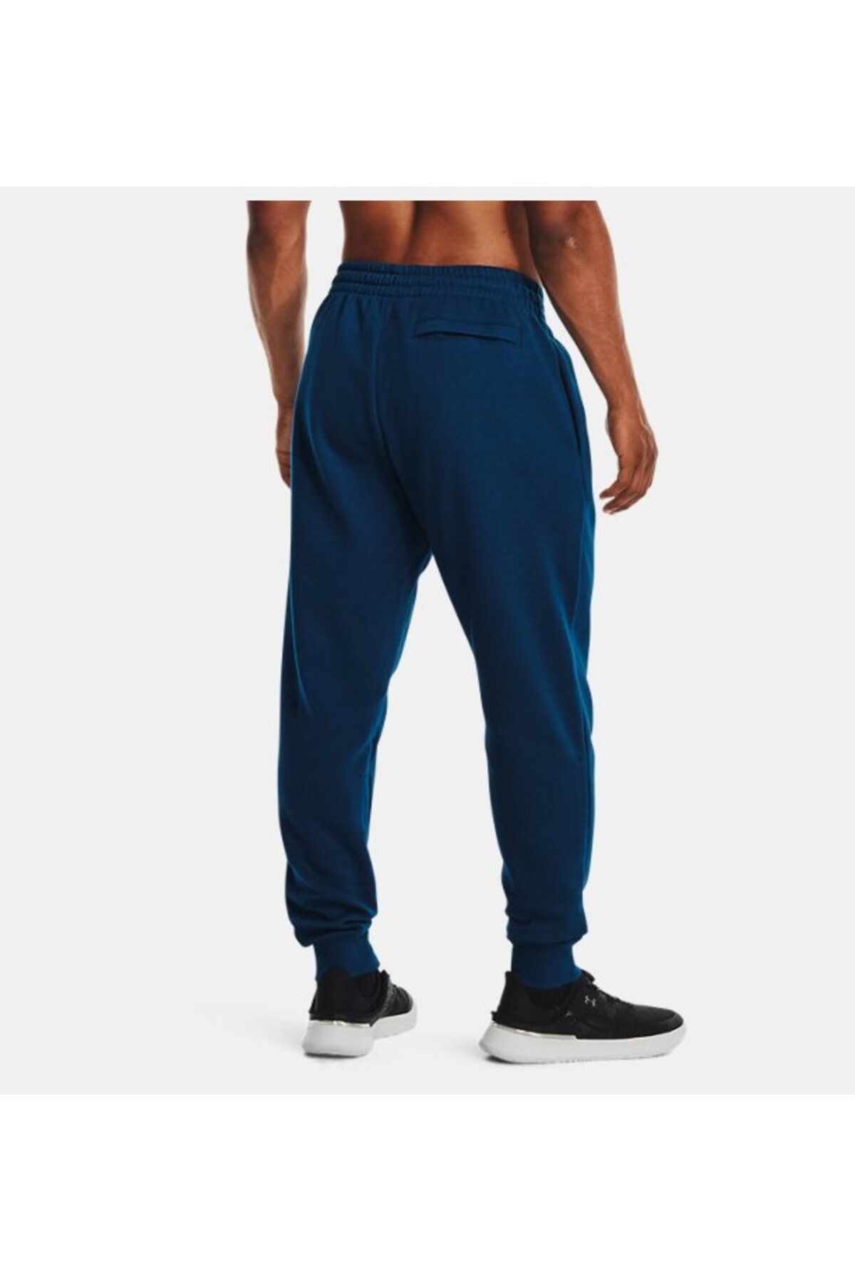 Navy blue under armour sweatpants best sale