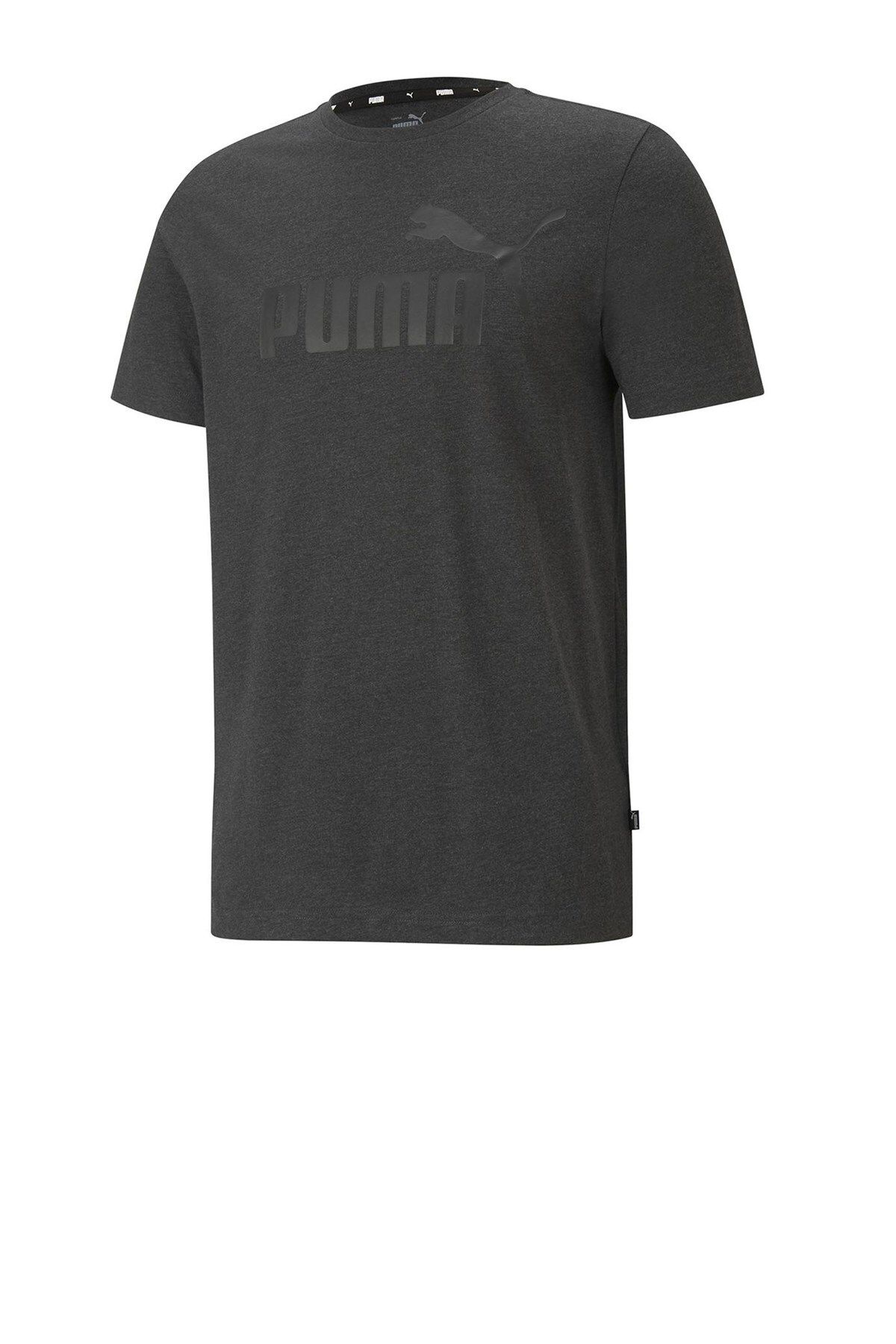 Puma Ess Heather Men's T-Shirt 58673607 - Trendyol