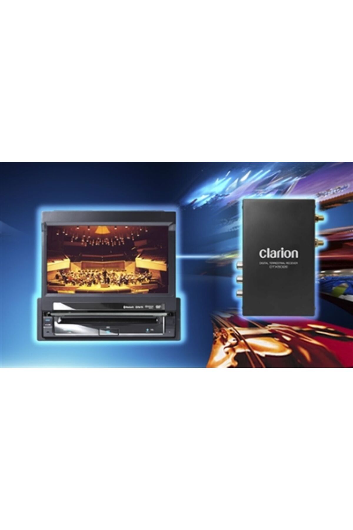 Clarion-CLARION VZ402E DVD MULTIMEDIA STATION WITH 7 INCH HIGH RESOLUTION DISPLAY 4